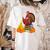 Turkey Reading Books Fall Thanksgiving Teacher Book Women's Comfort Colors T-Shirt Back Print Ivory Turkey Reading Books Fall Thanksgiving Teacher Book Women's Comfort Colors T-Shirt Back Print Ivory