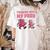 Twinning With My Para Teacher Matching Paraprofessional 70s For Men Women Women's Comfort Colors T-Shirt Back Print Ivory