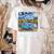 Van Go Retro Vanlife Art Teacher Women's Comfort Colors T-Shirt Back Print Ivory