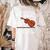 Violin Player Costume For Men Women Violin Teacher Violinist Women's Comfort Colors T-Shirt Back Print Ivory Violin Player Costume For Men Women Violin Teacher Violinist Women's Comfort Colors T-Shirt Back Print Ivory