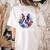 Watercolor Floral Boston Terrier Mama Dog Lover Mother's Day For Men Women Girls Kids Women's Comfort Colors T-Shirt Back Print Ivory