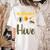 Welcome To The Hive Bee Teacher Back To School Women's Comfort Colors T-Shirt Back Print Ivory Welcome To The Hive Bee Teacher Back To School Women's Comfort Colors T-Shirt Back Print Ivory