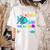 We'Re All Different But We Swim Together Elementary Teacher Women's Comfort Colors T-Shirt Back Print Ivory We'Re All Different But We Swim Together Elementary Teacher Women's Comfort Colors T-Shirt Back Print Ivory