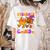 Will Trade Students For Candy Teacher Halloween Women's Comfort Colors T-Shirt Back Print Ivory