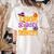 Will Trade Students For Donuts Halloween Teacher Women's Comfort Colors T-Shirt Back Print Ivory