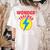 Wonder Teacher Costume Shirt Teacher Halloween Costume Men Women Women's Comfort Colors T-Shirt Back Print Ivory