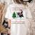 Xmas Tree Lighting Santa Riding Boston Terrier Christmas Women's Comfort Colors T-Shirt Back Print Ivory
