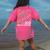 100th Day Of School Teacher Kids 100 Days Math Numbers Women's Comfort Colors T-Shirt Back Print Crunchberry