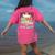 3rd Grade Boo Crew Third Grade Halloween Costume Teacher Kid Women's Comfort Colors T-Shirt Back Print Crunchberry