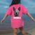 4th July Blue Heeler Dog Merica Patriotic USA Flag Cute Women's Comfort Colors T-Shirt Back Print Crunchberry