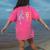 67 Music Meme Slang Six Seven Music Teacher Musician Women's Comfort Colors T-Shirt Back Print Crunchberry