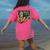 67 Teacher Halloween Skeleton Women's Comfort Colors T-Shirt Back Print Crunchberry