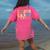 8th Grade Dream Team Teachers Boys Kids Retro Back To School Women's Comfort Colors T-Shirt Back Print Crunchberry