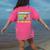 AAC Awareness AAC Teacher It's Not A Screen It's My Voice Men Women Women's Comfort Colors T-Shirt Back Print Crunchberry