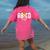 ABCD The Teacher Tour Last Day Of School Rockin' Teacher Women's Comfort Colors T-Shirt Back Print Crunchberry