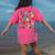 Alphabet Animals ABCs Zoo Kids Boys Girls Teacher Women's Comfort Colors T-Shirt Back Print Crunchberry