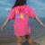 Make Art Painter Artist Teacher Artsy Men Women Kids Women's Comfort Colors T-Shirt Back Print Crunchberry