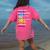 Back To School Teacher We Are Like A Box Of Crayons Women's Comfort Colors T-Shirt Back Print Crunchberry Back To School Teacher We Are Like A Box Of Crayons Women's Comfort Colors T-Shirt Back Print Crunchberry