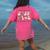 Behavior Analyst Silly Goose RBT ABA Therapy Sped Teacher Women's Comfort Colors T-Shirt Back Print Crunchberry