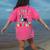 My Birthday Colorful Costume Boston Terrier Party Women's Comfort Colors T-Shirt Back Print Crunchberry