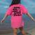 Blessed To Be A Catholic School Teacher Christian Teaching Women's Comfort Colors T-Shirt Back Print Crunchberry
