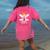 The Book Fairy Reading Teacher Librarian T-Shirt Women's Comfort Colors T-Shirt Back Print Crunchberry The Book Fairy Reading Teacher Librarian T-Shirt Women's Comfort Colors T-Shirt Back Print Crunchberry