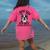 Bostie Mama Dog Dad Boston Terrier For Men Women Women's Comfort Colors T-Shirt Back Print Crunchberry