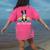 Boston Terrier Boston-Bulldog For Men Women Girls Kids Women's Comfort Colors T-Shirt Back Print Crunchberry