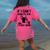 Boston Terrier If I Can't Bring My Dog I'm Not Going Men Women Kids Women's Comfort Colors T-Shirt Back Print Crunchberry