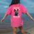 Boston Terrier Dad Boston Bull Bostie Dog Women's Comfort Colors T-Shirt Back Print Crunchberry