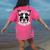 Boston Terrier Dad Father’s Day Dog Dad Men’s Women's Comfort Colors T-Shirt Back Print Crunchberry