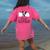 Boston Terrier Dog Lovers Sleepshirt Apparel Men Women Women's Comfort Colors T-Shirt Back Print Crunchberry
