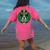 Boston Terrier Dog St Patricks Day Irish Pet Lover Men Women Kids Women's Comfort Colors T-Shirt Back Print Crunchberry