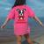 Boston Terrier Grandma Dog Lovers Puppy Bostie Owner Women's Comfort Colors T-Shirt Back Print Crunchberry