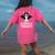 Boston Terrier Halloween Shirt Did Someone Say Treat Women's Comfort Colors T-Shirt Back Print Crunchberry