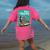 Boston Terrier Merry Christmas Tree Truck Dog X-Mas Women's Comfort Colors T-Shirt Back Print Crunchberry