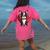 Boston Terrier Mom Dad Bostie Dog Lover Valentines Day Women's Comfort Colors T-Shirt Back Print Crunchberry