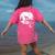 Boston Terrier And Moon Halloween Costume Dog Lover Women's Comfort Colors T-Shirt Back Print Crunchberry