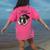 Boston Terrier Shirt I Didn't Fart My Butt Blew You A Kiss Women's Comfort Colors T-Shirt Back Print Crunchberry