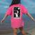 Boston Terrier Tarot Card Star With The Moon Men Women Kids Women's Comfort Colors T-Shirt Back Print Crunchberry