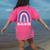 Bulldogs School Mascot Rainbow Teacher Lover Women's Comfort Colors T-Shirt Back Print Crunchberry Bulldogs School Mascot Rainbow Teacher Lover Women's Comfort Colors T-Shirt Back Print Crunchberry