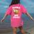 Bumble Bee Squad Honey Bumblebee Teacher Team Group Women's Comfort Colors T-Shirt Back Print Crunchberry