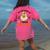 You Can't Scare Me I Teach Daycare Teacher Halloween Ghost Women's Comfort Colors T-Shirt Back Print Crunchberry
