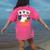 Chemistry Boo Ghost Element Of Surprise Science Teacher Tee Women's Comfort Colors T-Shirt Back Print Crunchberry