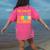 Chemistry Teacher Element Science Student Chemist Women's Comfort Colors T-Shirt Back Print Crunchberry