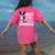 Coolest Boston Terrier Grandma Dog Women's Comfort Colors T-Shirt Back Print Crunchberry