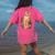 Coquette Music Note Patchwork Ghost Music Teacher Halloween Women's Comfort Colors T-Shirt Back Print Crunchberry Coquette Music Note Patchwork Ghost Music Teacher Halloween Women's Comfort Colors T-Shirt Back Print Crunchberry