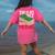 Couldn't Take The Pressure Geology Earth Science Teacher Women's Comfort Colors T-Shirt Back Print Crunchberry