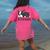 Cute Boston Terrier Boston Mama Women's Comfort Colors T-Shirt Back Print Crunchberry