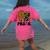 Cute Camo Pre K Back To School Teacher Kid Preschool Women's Comfort Colors T-Shirt Back Print Crunchberry